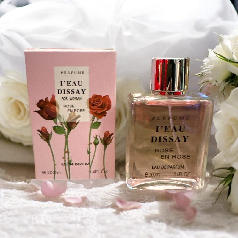 Apa de Parfum I'Eau Dissay Rose En Rose – 100ml – Eleganță Florală și Feminitate Delicată