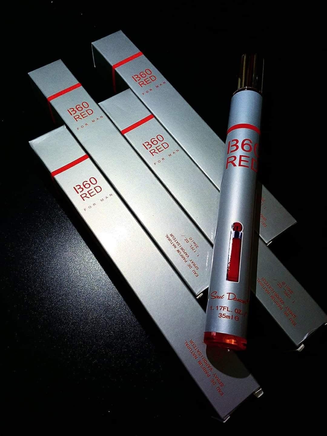 Apă de parfum tip pix B360 RED For Man – 35 ml - imagine 2