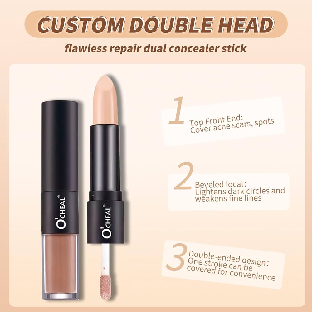 Corector 2 în 1 Double Head – O'CHEAL | Cod produs: 1748 - imagine 9