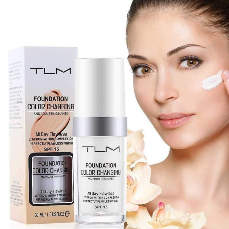Fond de ten inteligent TLM Color Changing – Cod TLM1 – cu SPF 15, 30 ml