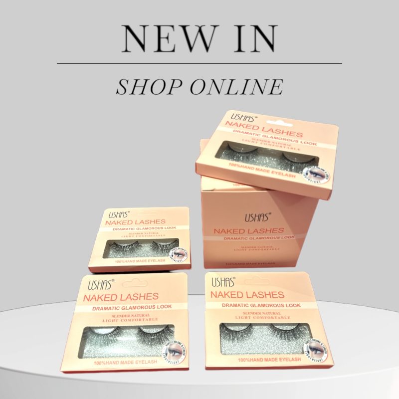 Gene false Naked Lashes USHAS – look elegant, finisaj natural și volum discret