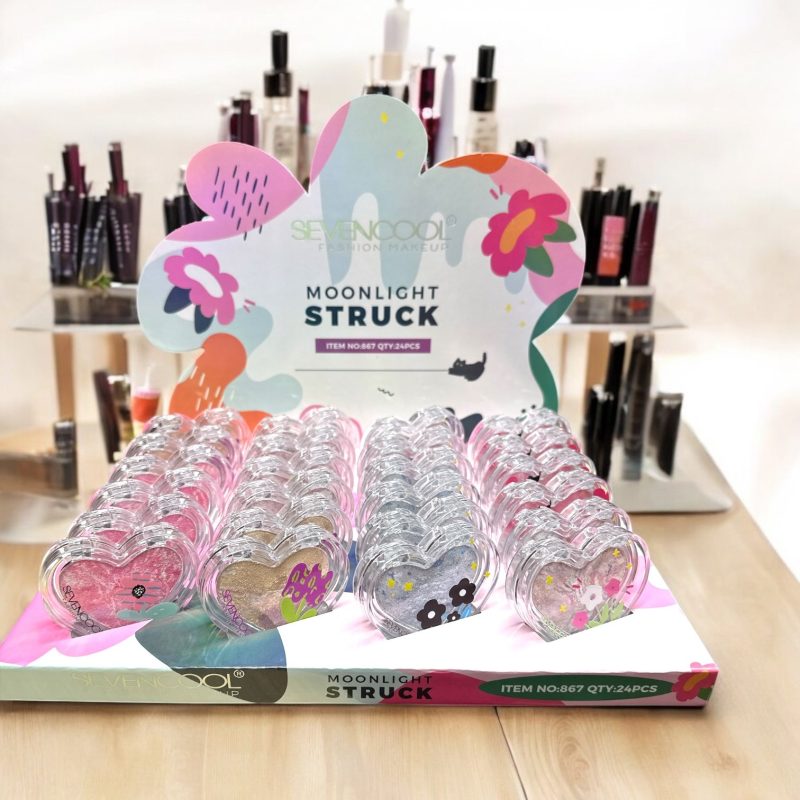 Iluminator inimioară Moonlight Struck 867 SevenCool – efect holografic perlat pentru un look radiant