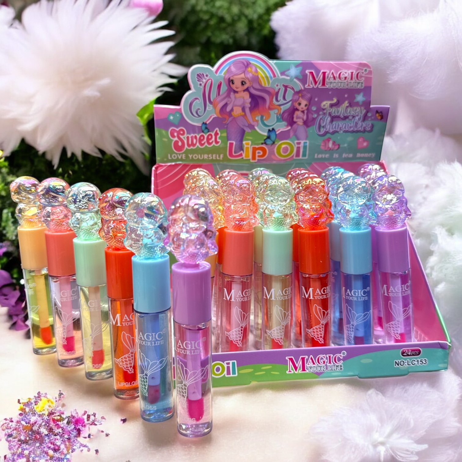 Lip Oil MAGIC Your Life – model sirenă Fantasy Characters – cod produs LC153