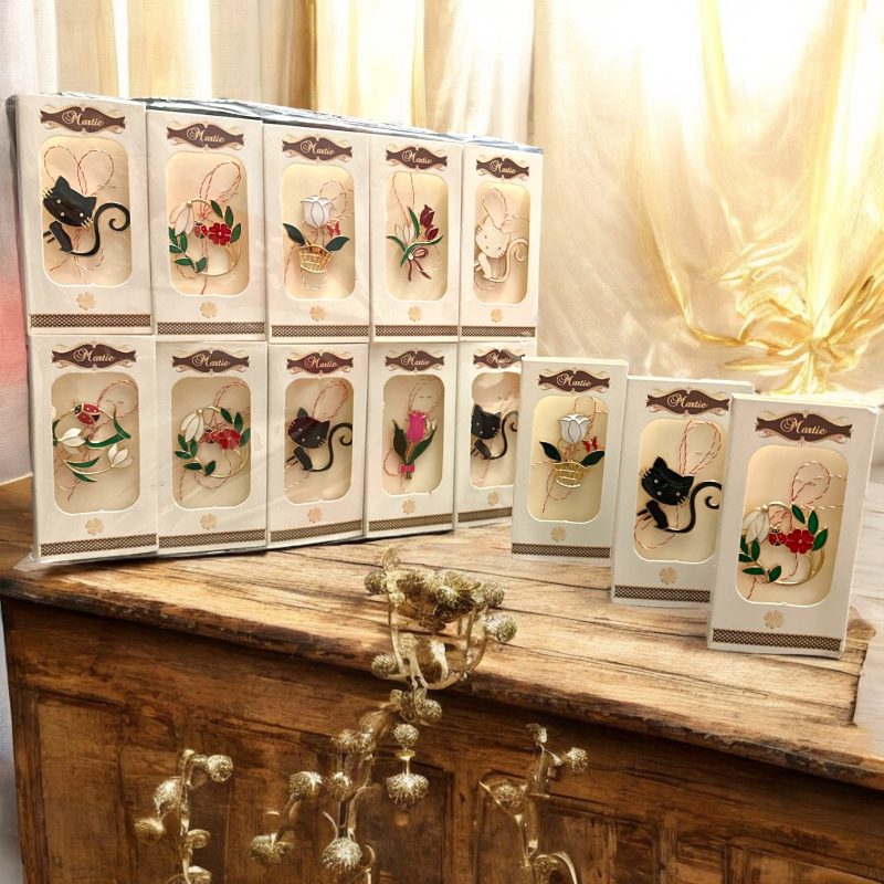 Broșă Mărțișor Mare – Model Tradițional Elegant – 20/set