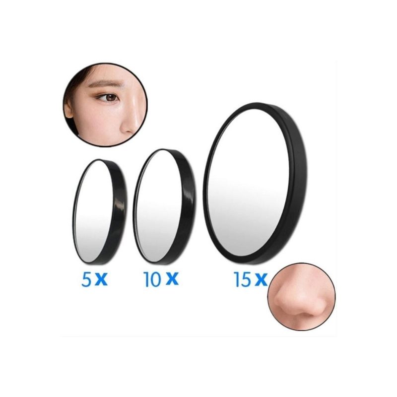 Oglinda cosmetica cu ventuze, macro cu efect de marire #5 - imagine 2