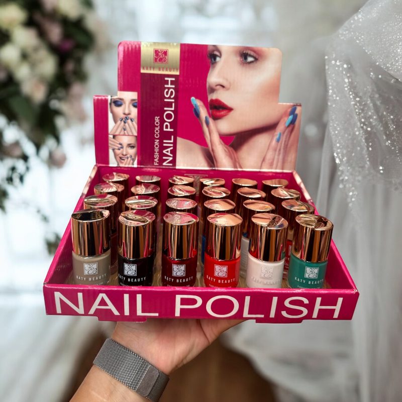 Ojă clasică KATY BEAUTY – 24 bucăți/set – diverse culori