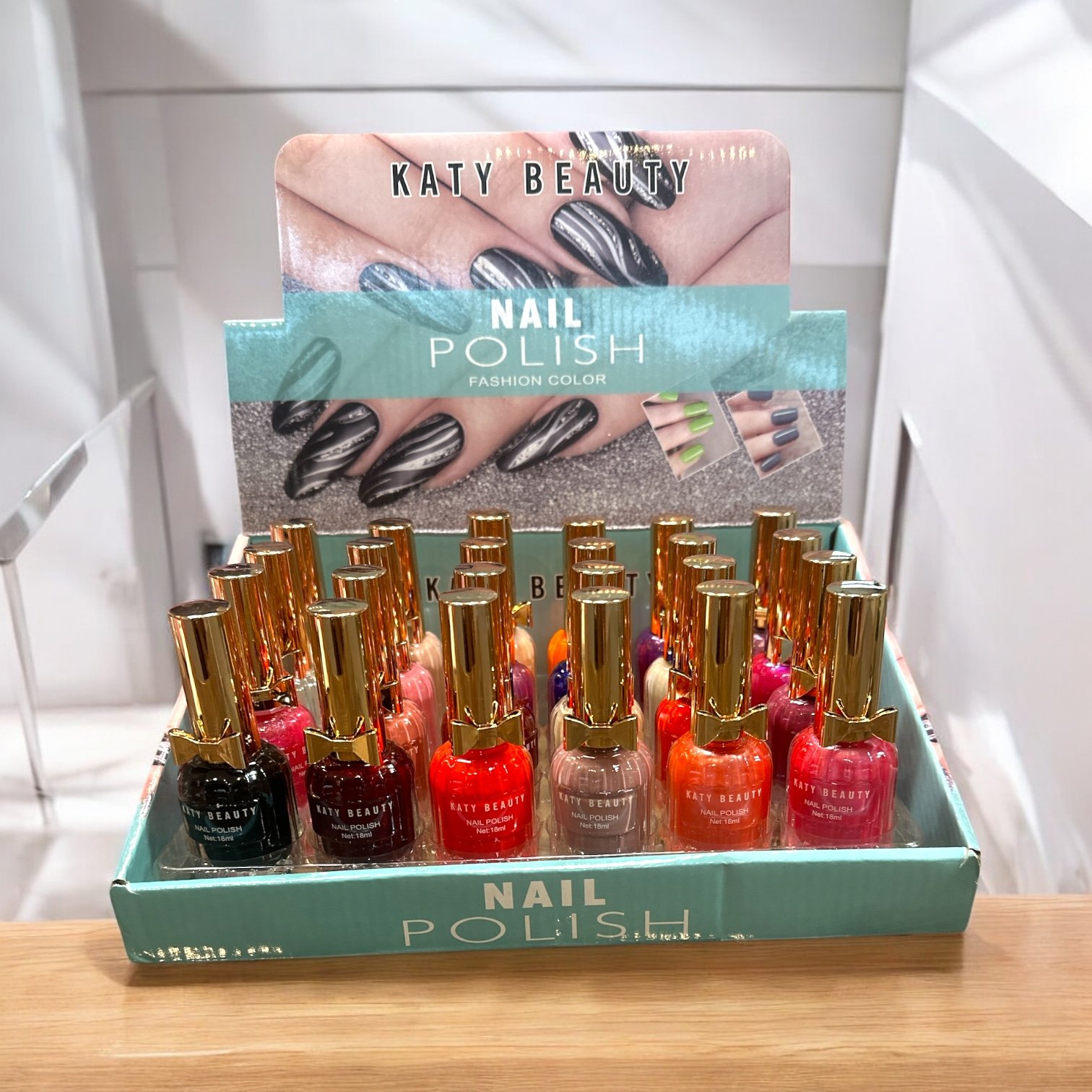 Lac de unghii clasic – Katy Beauty – diverse culori, 24/set A - imagine 2