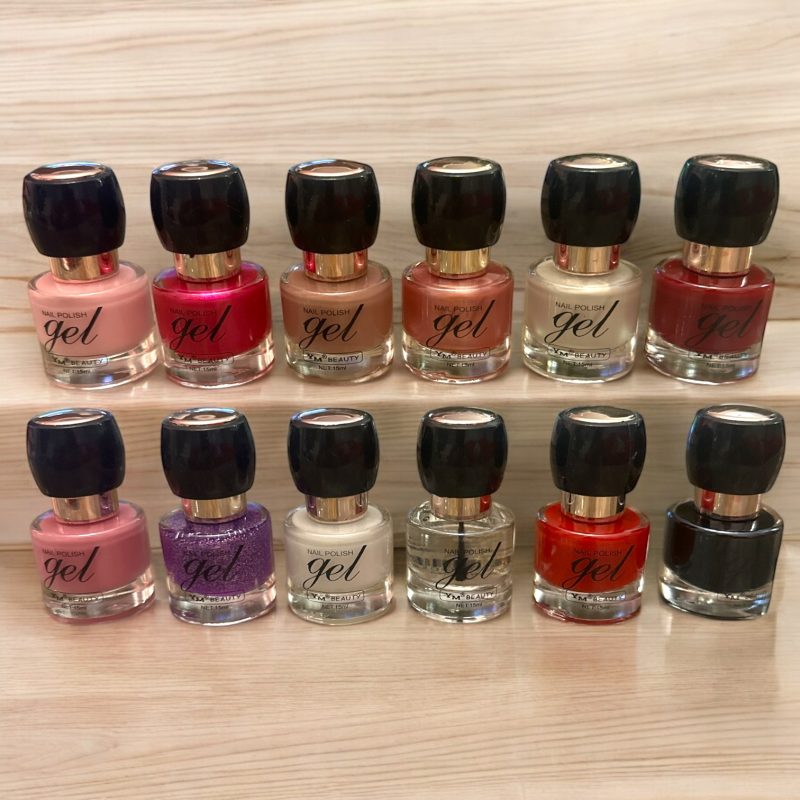 Lac de unghii cu efect de gel – YM Nail Polish Gel Look, 24/set , diverse culori