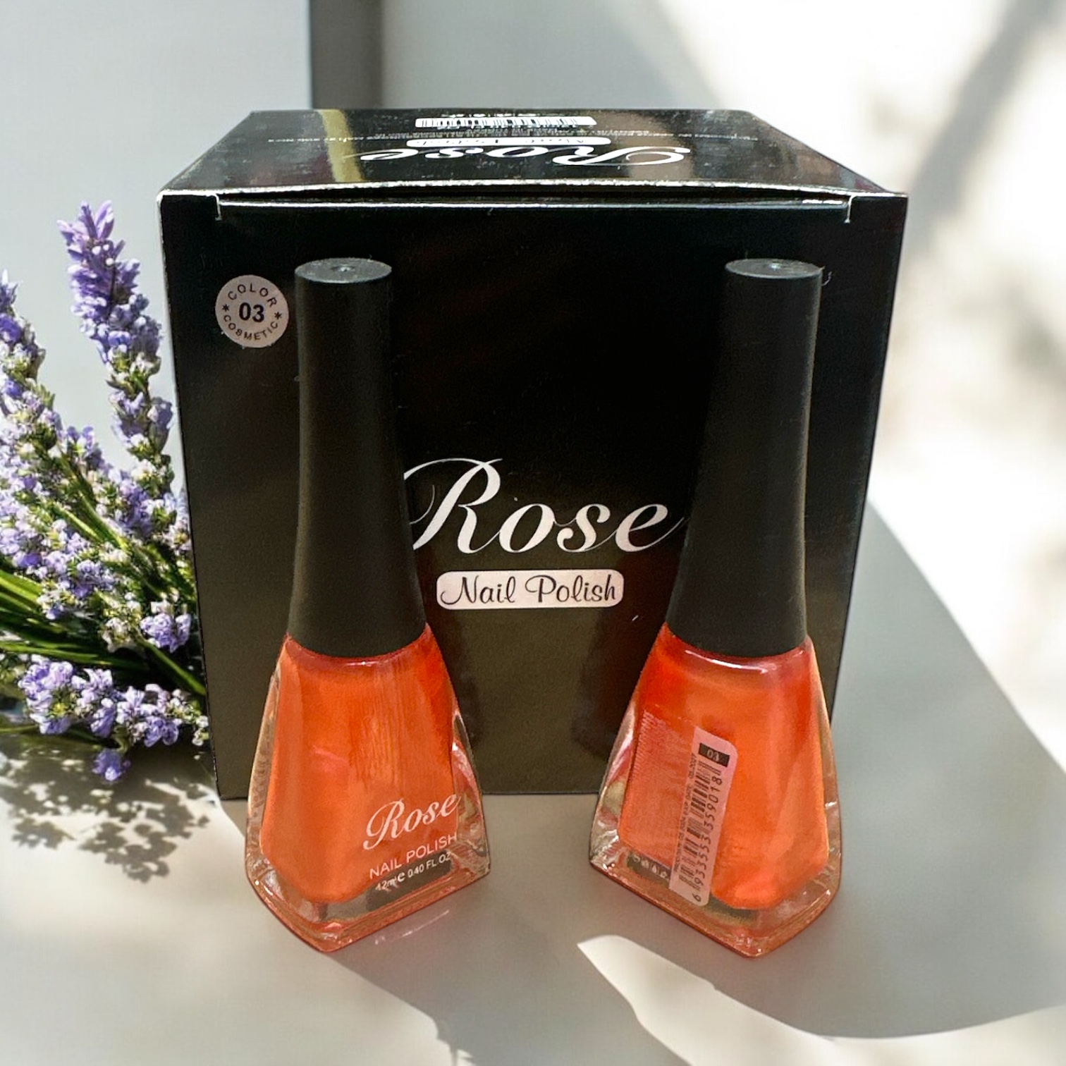 Ojă clasică – Rose Nail Polish, nuanța 03