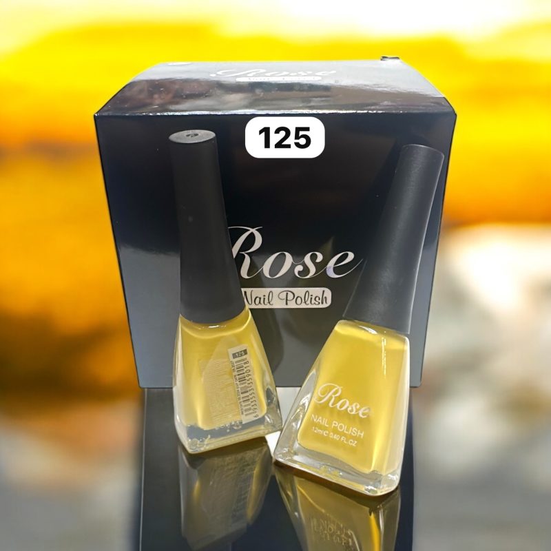 Ojă clasică – Rose Nail Polish, nuanța 125