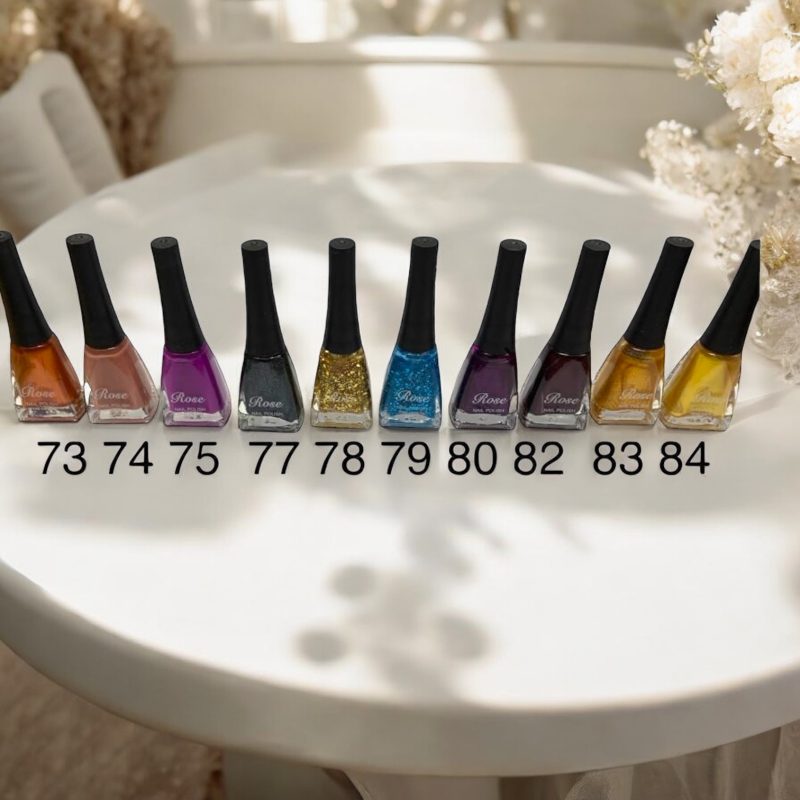 Ojă clasică Rose – Culori vibrante și strălucire intensă