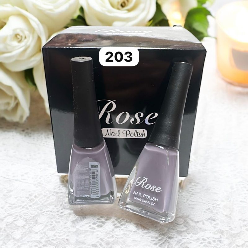 Ojă clasică – Rose Nail Polish, nuanța 203