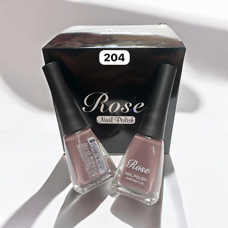 Ojă clasică – Rose Nail Polish, nuanța 204