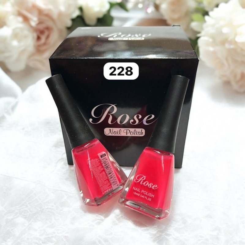 Ojă clasică – Rose Nail Polish, nuanța 228