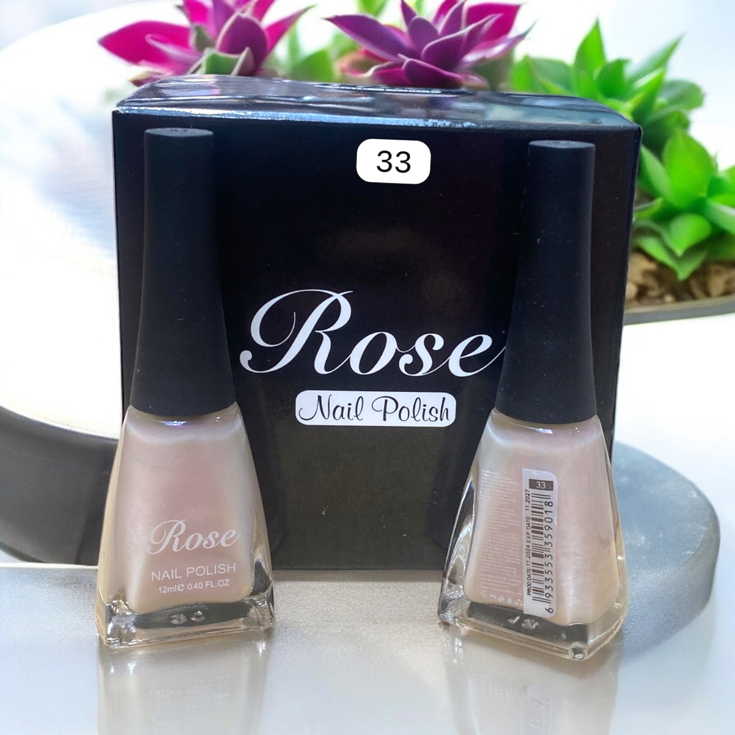 Ojă clasică – Rose Nail Polish, nuanța 33