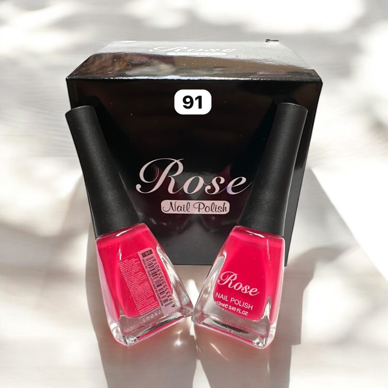 Ojă clasică – Rose Nail Polish, nuanța 91