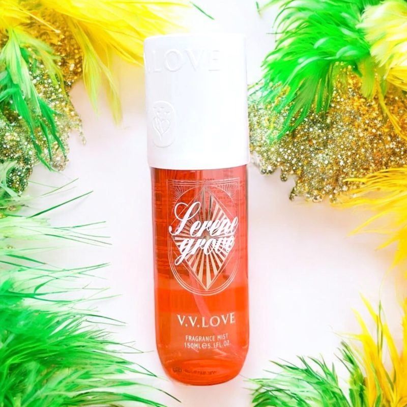 Apă de corp parfumată V.V. LOVE – Serene Grow – 150 ml – body mist cu aromă exotică și energizantă
