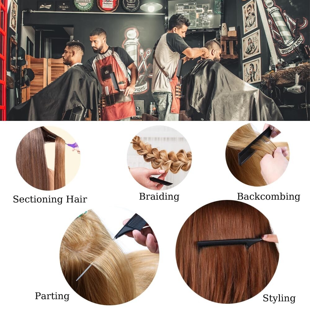 Pieptene profesional pentru tapat cu 1 dinte metalic - imagine 4