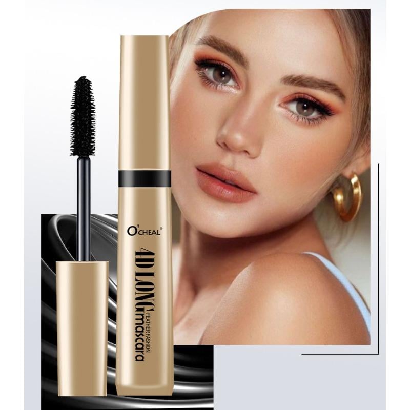 Rimel negru Ocheal 4D Long Mascara efect de alungire si volum natural cod 0350A