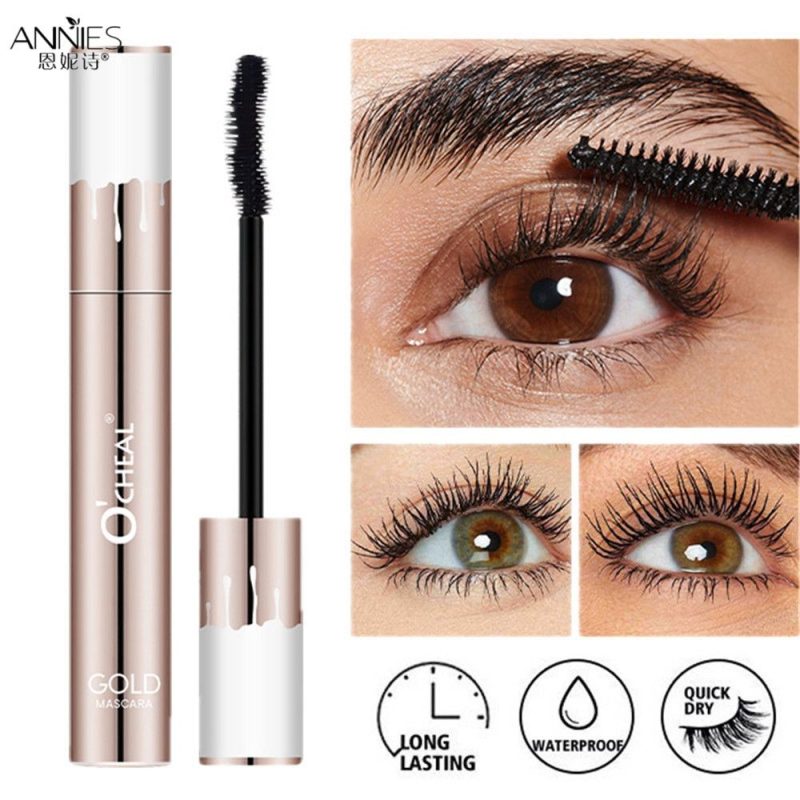 Rimel negru Ocheal Gold Mascara waterproof cu efect de alungire si uscare rapida 7002