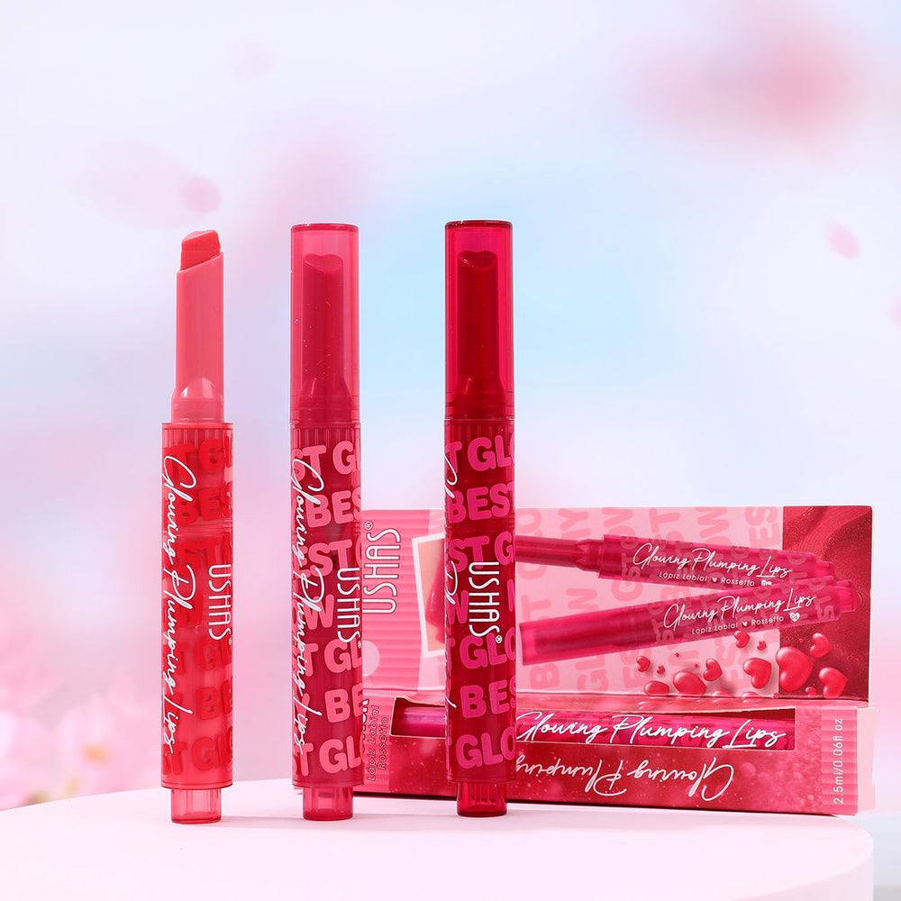 Ruj mat tip pix pentru buze – Ushas 2343 | Finish catifelat, aplicare precisă