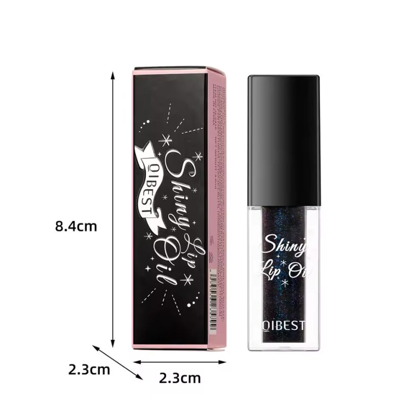Ulei de buze lucios cu efect de colorare – QIBEST Shiny Lip Oil 2416 - imagine 6