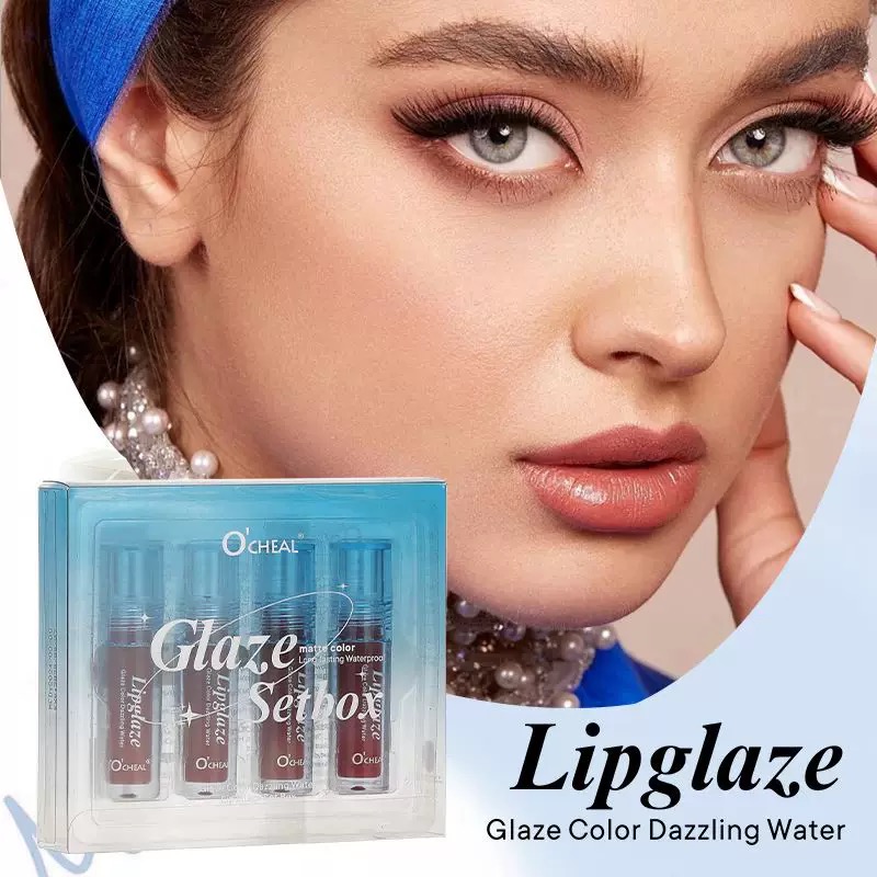 Set rujuri lichide O’CHEAL 7000 Lipglaze – finish lucios, culori intense, rezistență ridicată