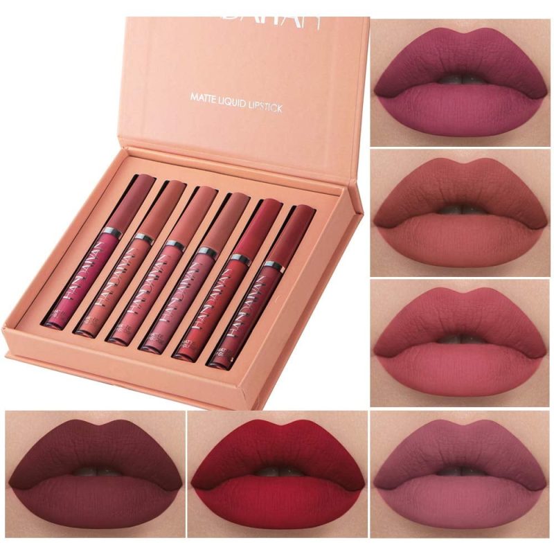 Handaiyan – Set Rujuri Lichide Mate – 6 nuanțe (Set A) 1011