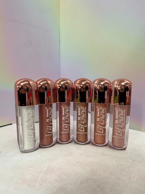 Luciu de buze cu sclipici 3Q Beauty – cod LP-488 - imagine 2