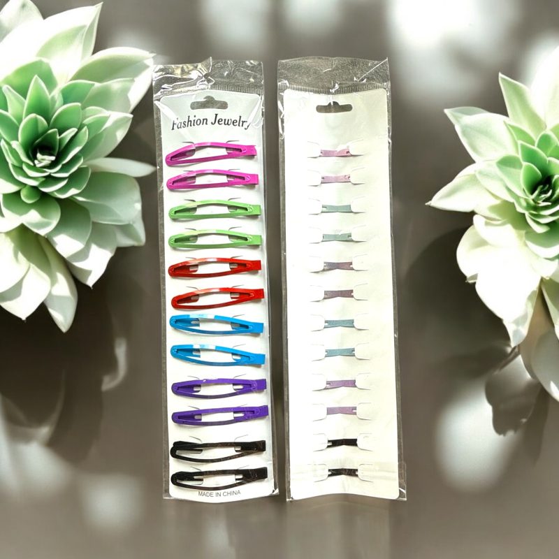 Set clame engros colorate tip TT – accesorii vesele pentru coafuri de zi cu zi