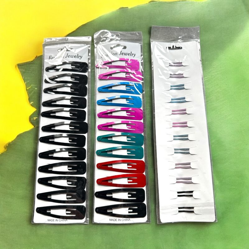 Set clame engros colorate tip TT – accesorii vesele pentru coafuri de zi cu zi
