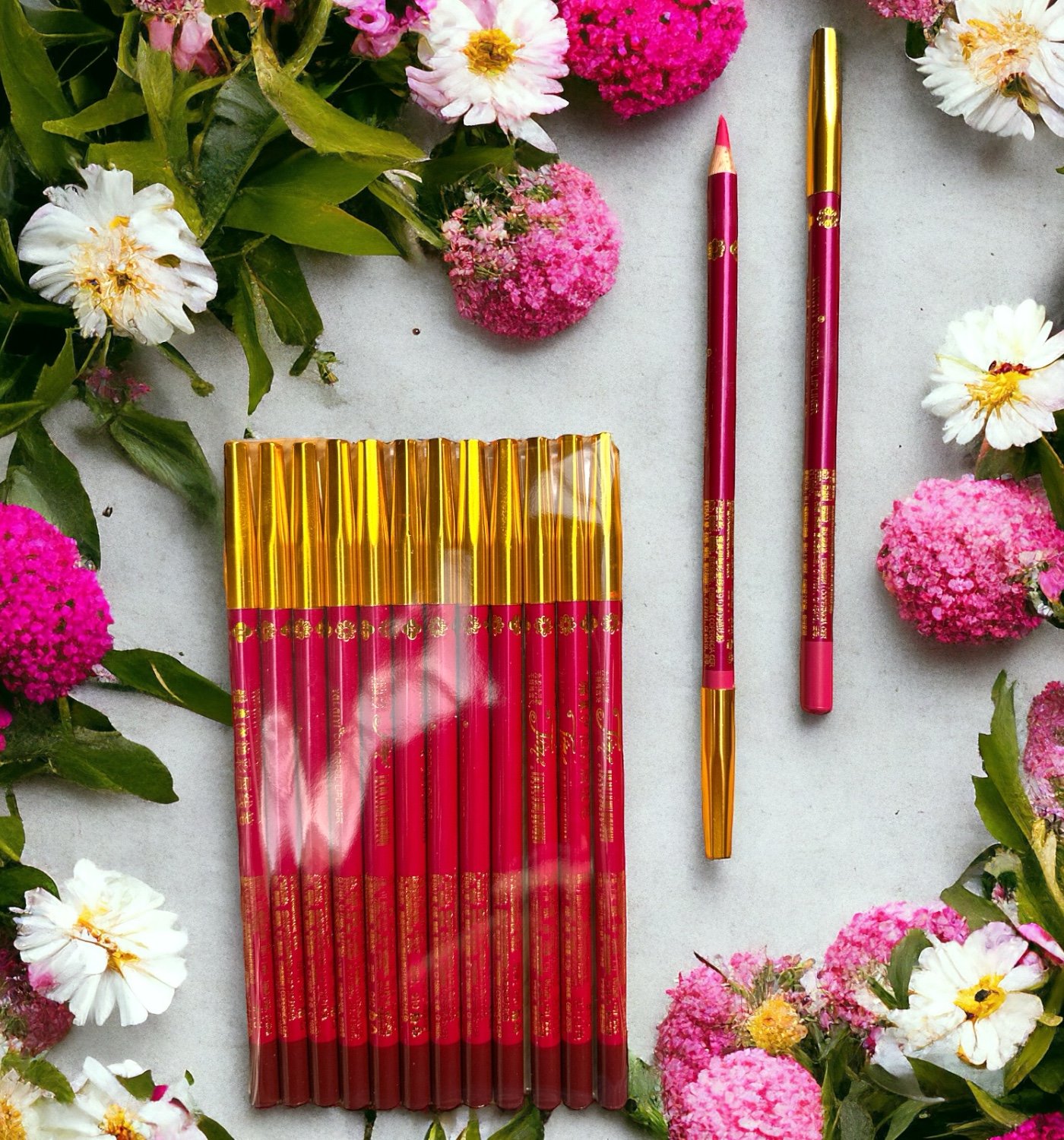 Set Creioane de Buze – Precizie și Eleganță Orientală