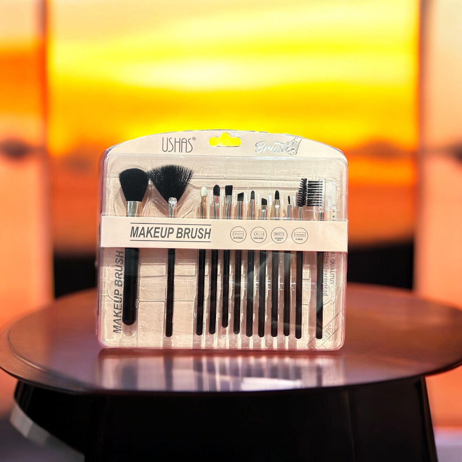 Set pensule fard 12 bucati Ushas