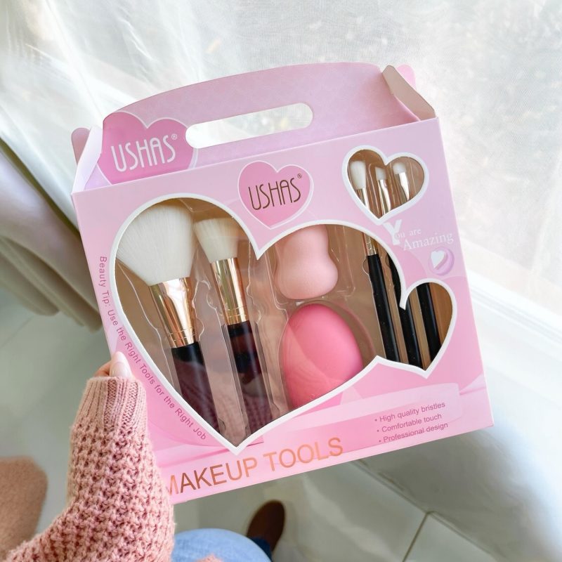 Set pensule fard 7 pcs Ushas