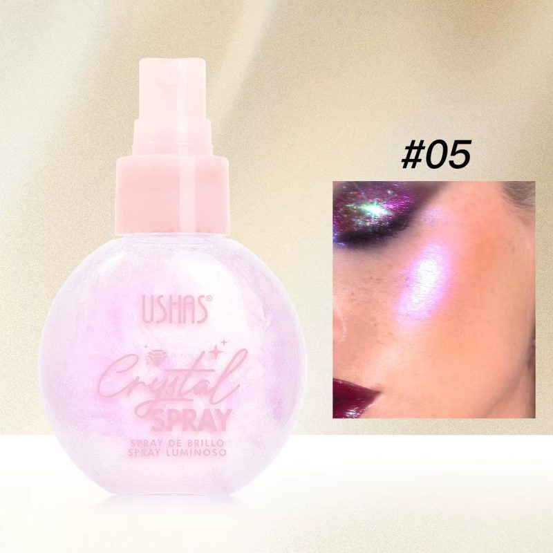 ✨ Spray Iluminator Crystal Spray USHAS – 12 bucăți/set USHAS 103B - imagine 7