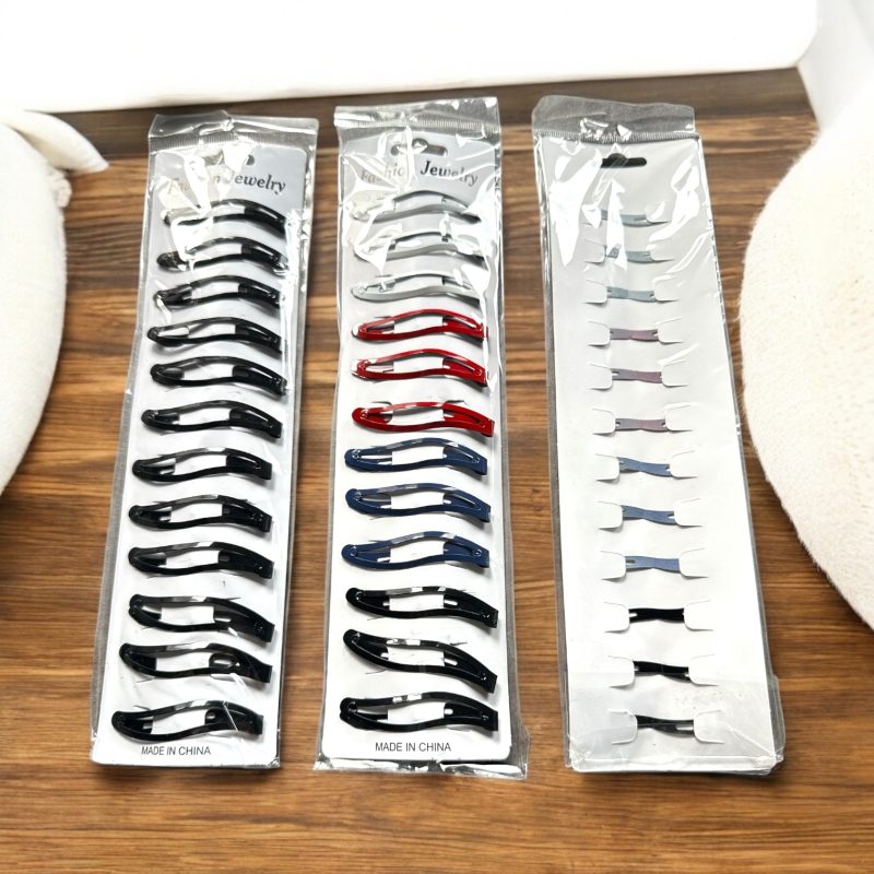 Set clame engros colorate tip TT – accesorii vesele pentru coafuri de zi cu zi