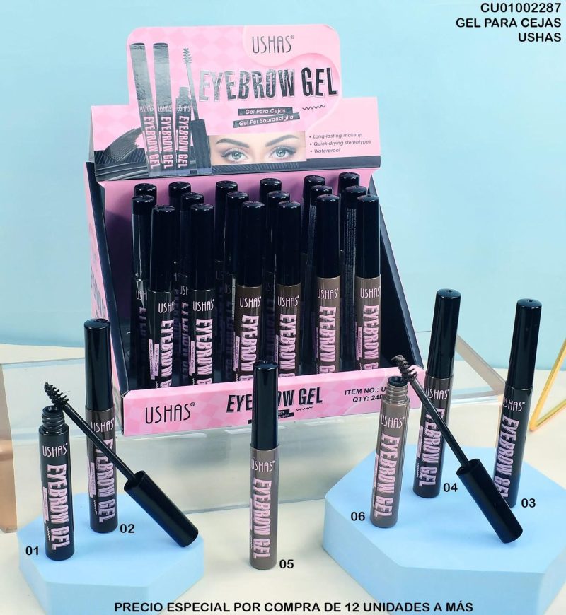 Ushas Eyebrow Gel – Gel de sprâncene rezistent la apă, cod UC039 - imagine 4