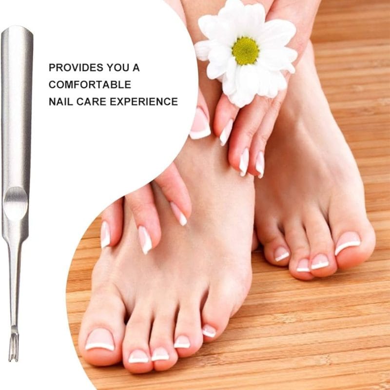 Cuțitaș metalic profesional pentru cuticule By Rozane – din inox, precizie maximă pentru manichiură și pedichiură