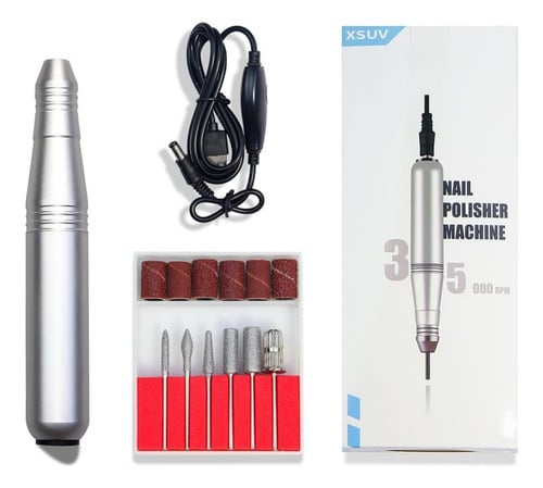 Freza profesională pentru unghii  – 35.000 RPM, cu set capete și alimentare
