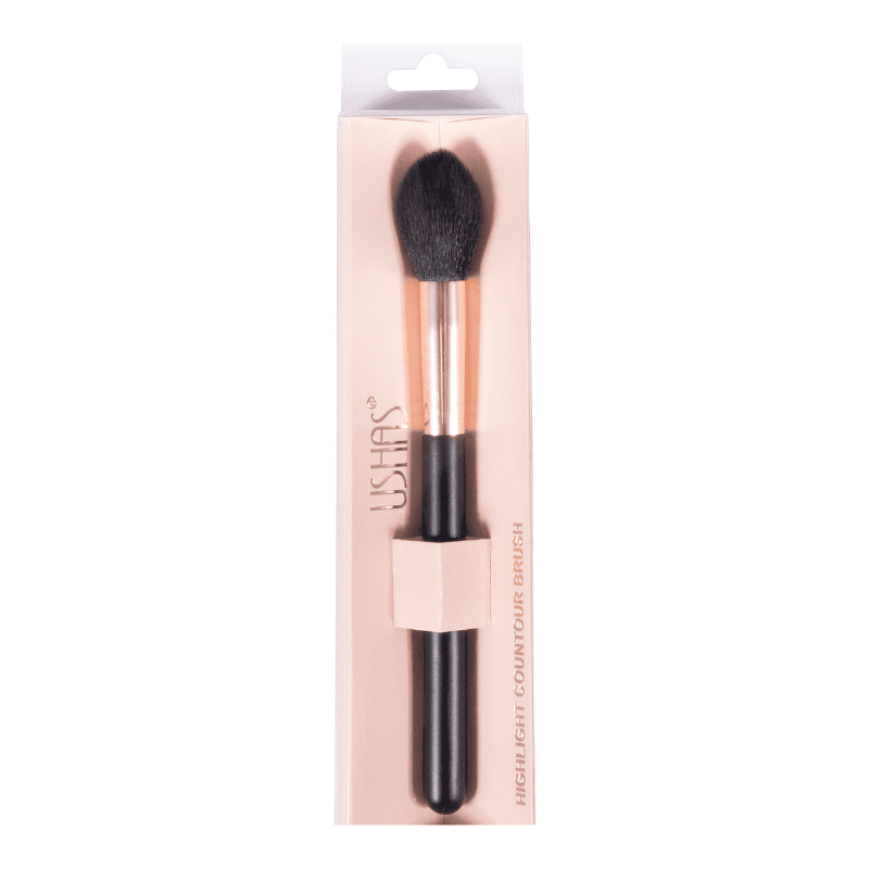 Pensulă USHAS CT463 – Highlight & Contour Brush – precizie și definire într-un singur gest - imagine 2