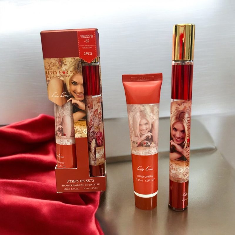 Set Cadou: Apă de Toaletă (Parfum Tip Pix) + Cremă de Mâini "ONLY FOR YOU Pour Femme" – YB2278-32