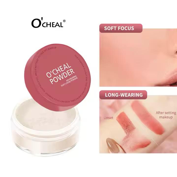 Pudră pulbere matifiantă O’CHEAL – Air-Wearing Silky Loose Powder