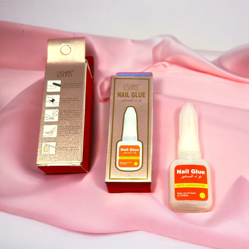 Adeziv pentru Unghii USHAS – Nail Glue cu Aplicator Fin, Cod CT217