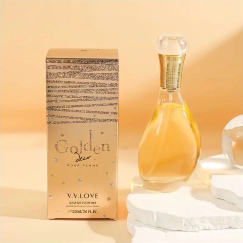 Apă de Parfum Golden – Strălucire și Eleganță Feminină – 30 ml