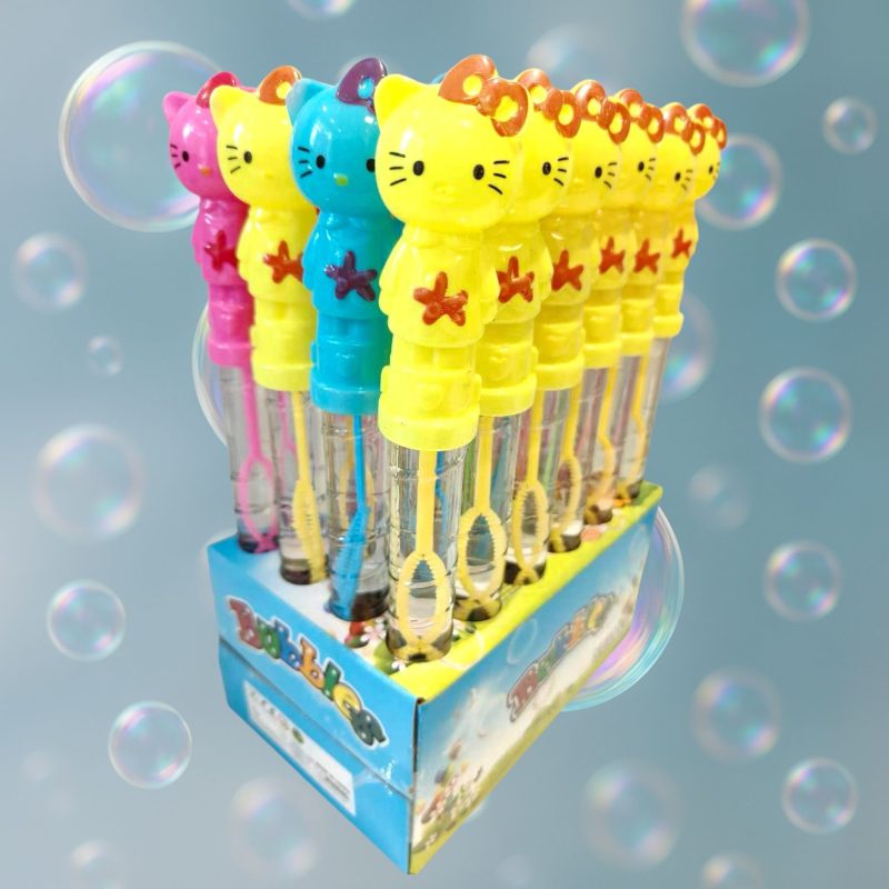 Baloane de săpun cu figurină pisicuță – 26 cm – 24 bucăți – H696