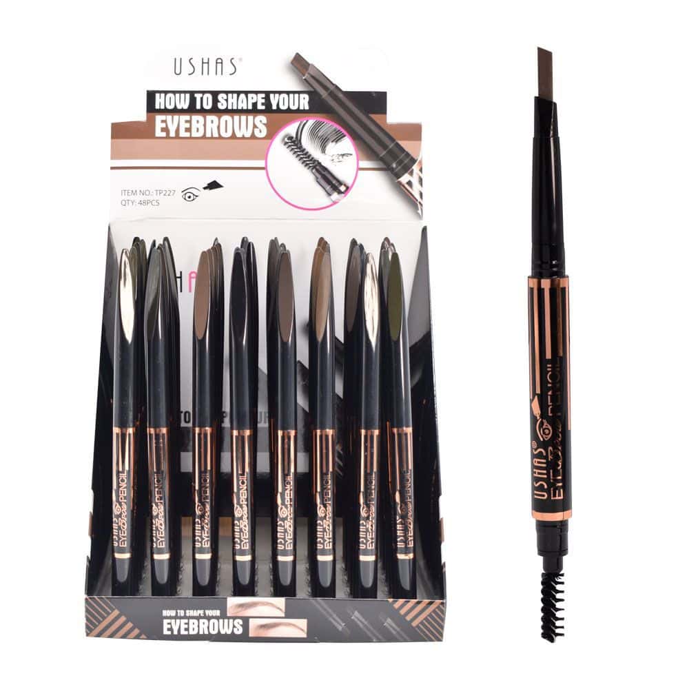 Creion pentru Sprâncene USHAS cu Perie – Cod TP227 - imagine 4