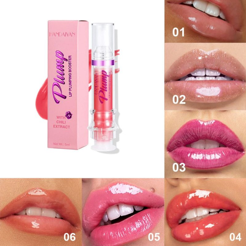 Handaiyan Lip Plumping Gloss H1058 – Luciu de Buze Volumizant, Efect Instant, Culori Mixte