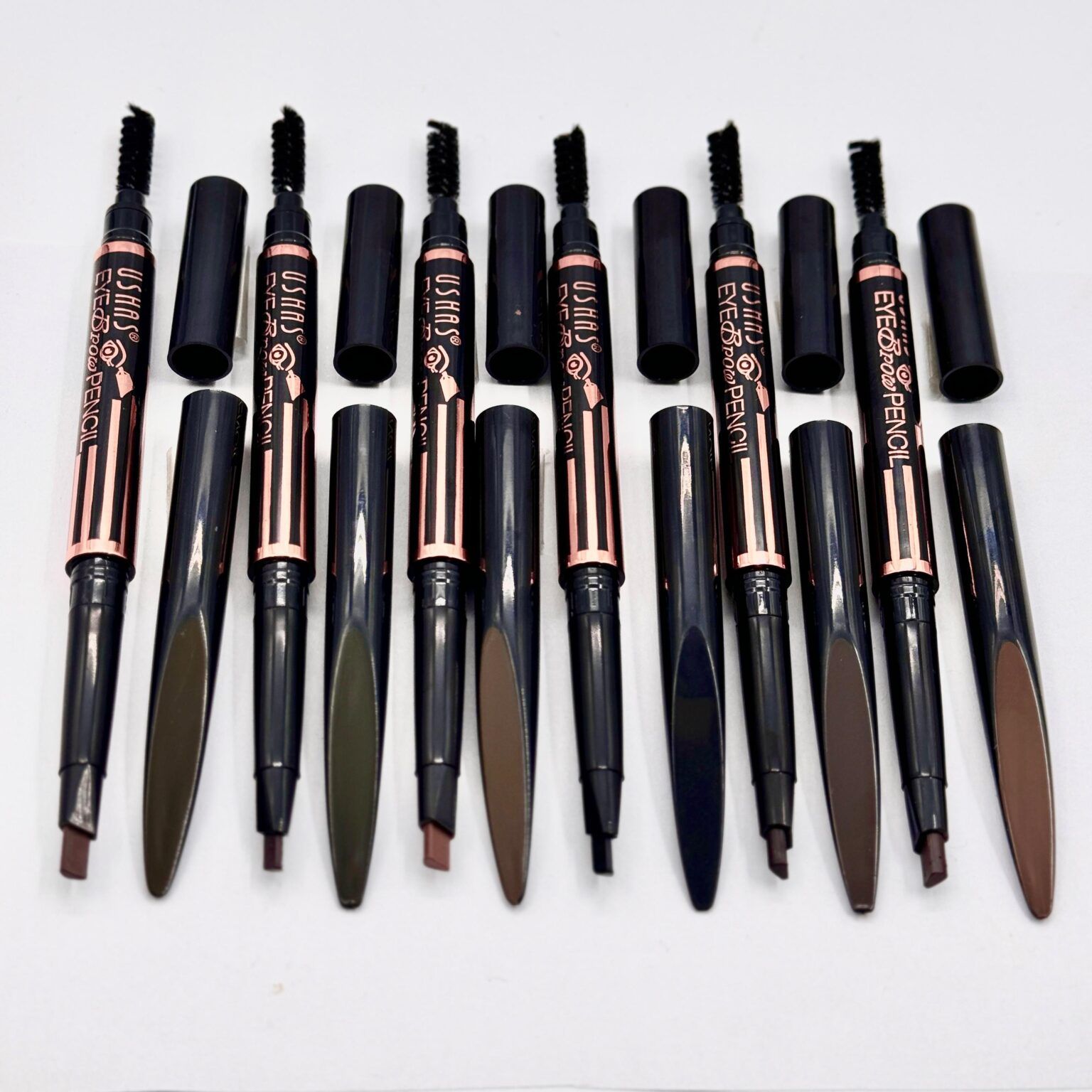 Creion pentru Sprâncene USHAS cu Perie – Cod TP227 - imagine 2