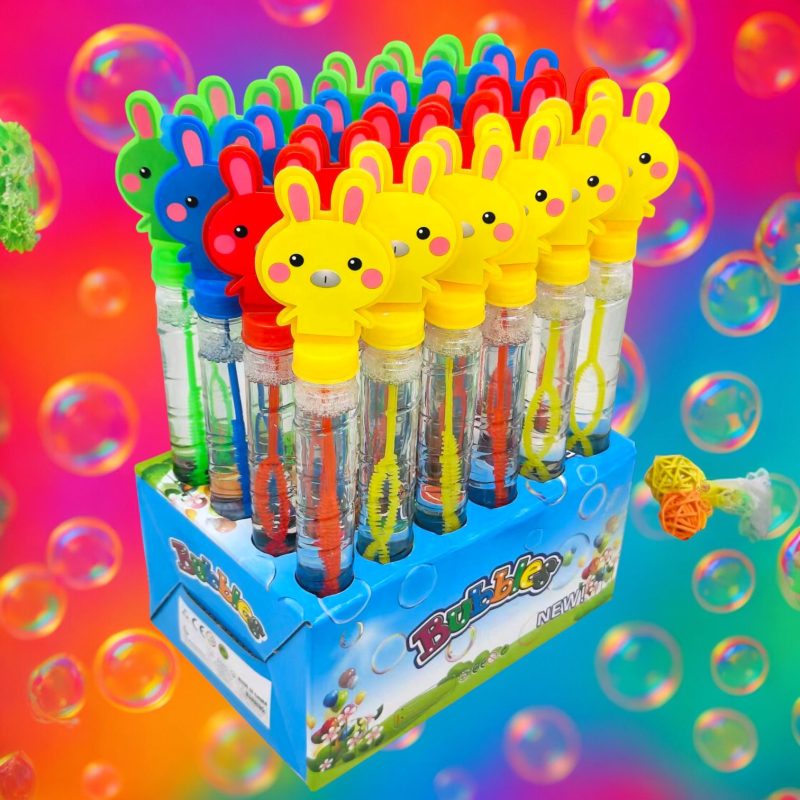 Baloane de săpun cu figură iepuraș stilizat – 26 cm – 24 bucăți – H700