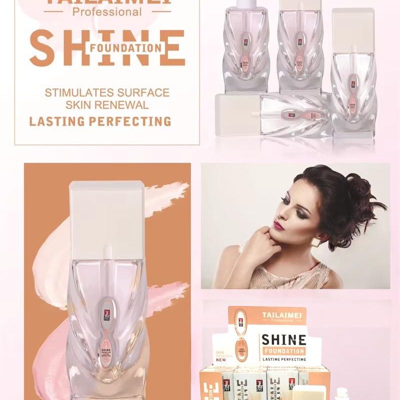 TLM Tailaimei Shine Foundation – Fond de Ten Iluminator Profesional, F094, 12 bucăți / cutie